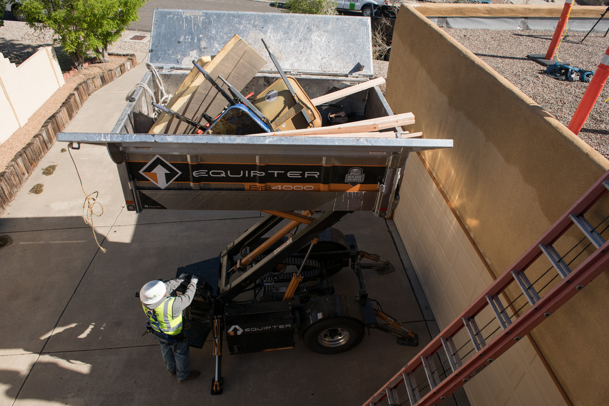 Flat Roof Replacement and the RB4000 Equipter