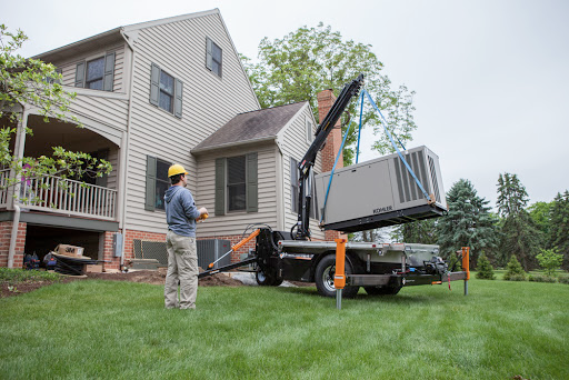 equipter crane for hvac