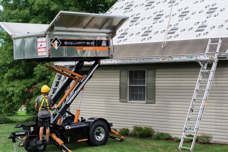 The Shingle Lift That Means Business Equipter Rb4000