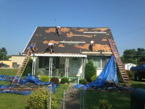 roofing debris management systems