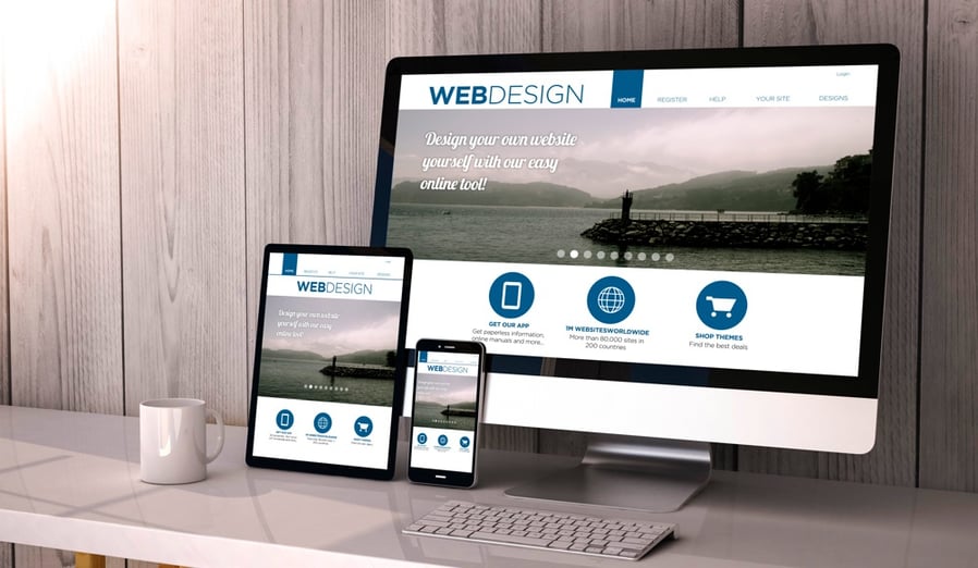 construction website design