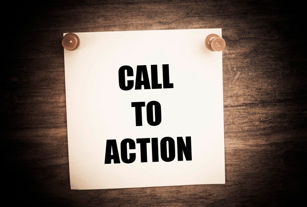 website call to action