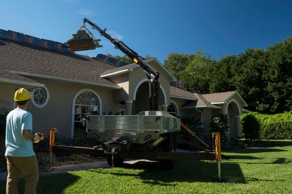 compact mobile crane