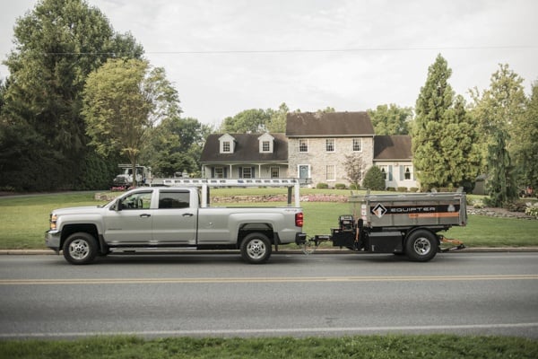 hydraulic dump trailer