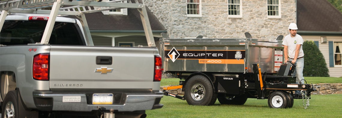 Equipter dump trailer