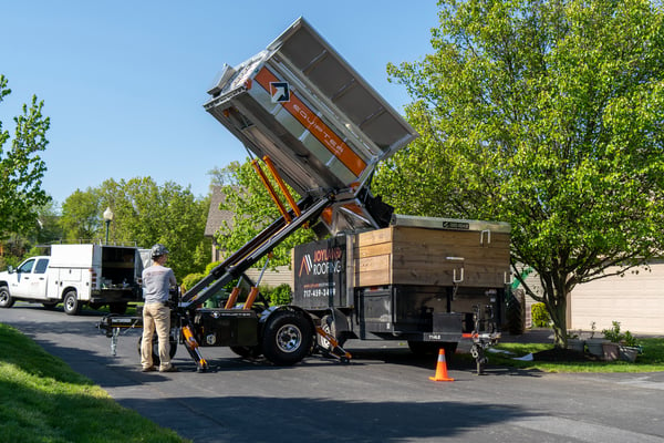 Joyland Roofing RB4000 Dumping