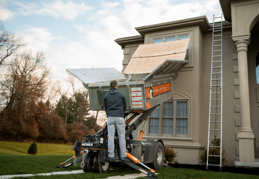 Equipter 4000 protecting landscaping