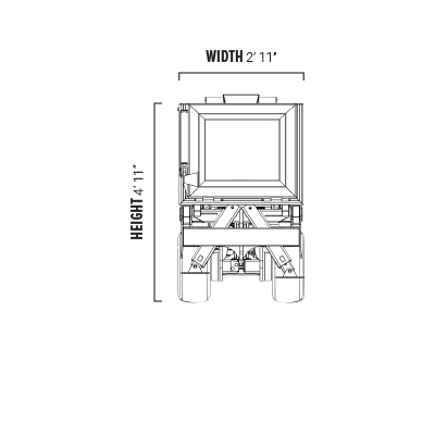 how wide is the Equipter 2000