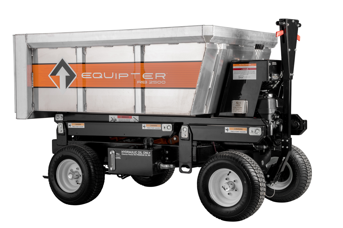 Equipter 2500 small roofing dumpster
