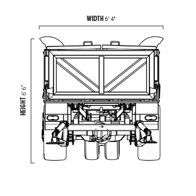 equipter 4000 length for transportation