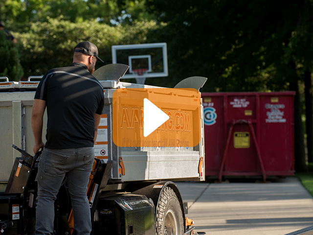 ava roofing driving roofing trailer 4000