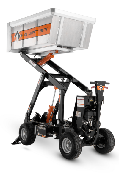 Equipter 2500 liftable self-propelled dumpster