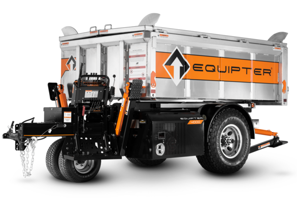 Equipter 4000 drivable debris dumpster