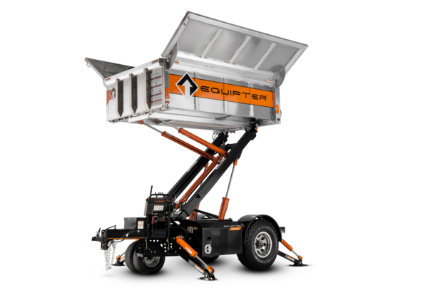Equipter 4000 drivable construction trailer