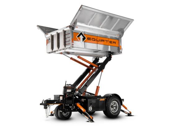 Equipter 4000 lift dump trailer