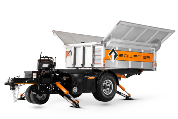 equipter 4000 drivable dumpster