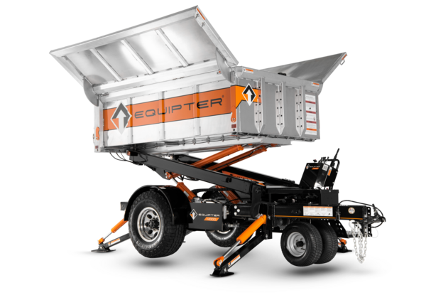 Equipter 4000 drivable dumpster restoration equipment