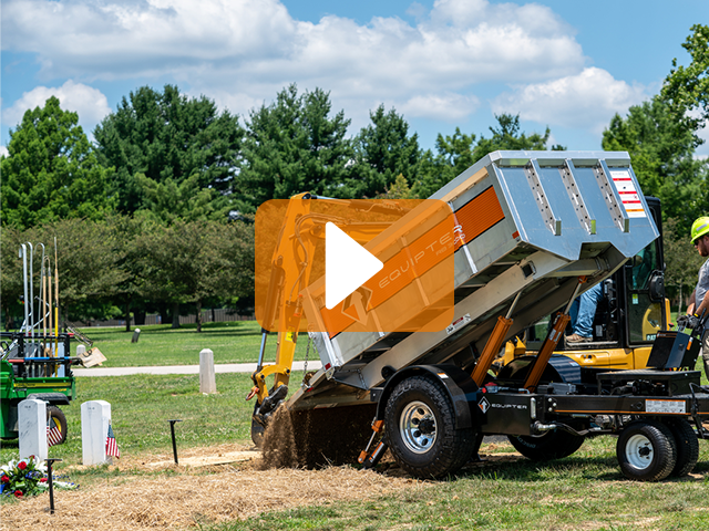 veterans cemetery equipter rb3000 trailer